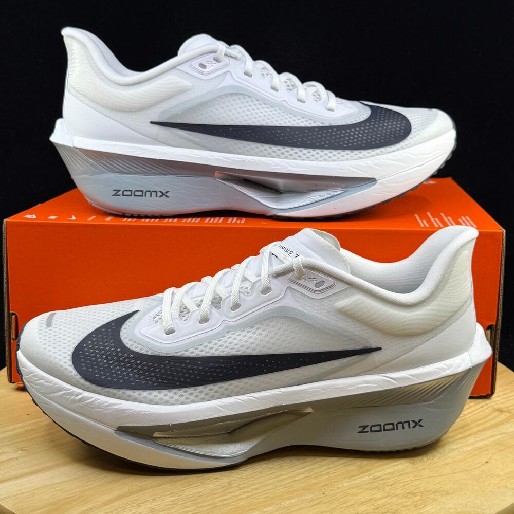 Nike Zoom Fly 6 White Pure Platinum FN8454-104 Men's Size 11.5 Shoes